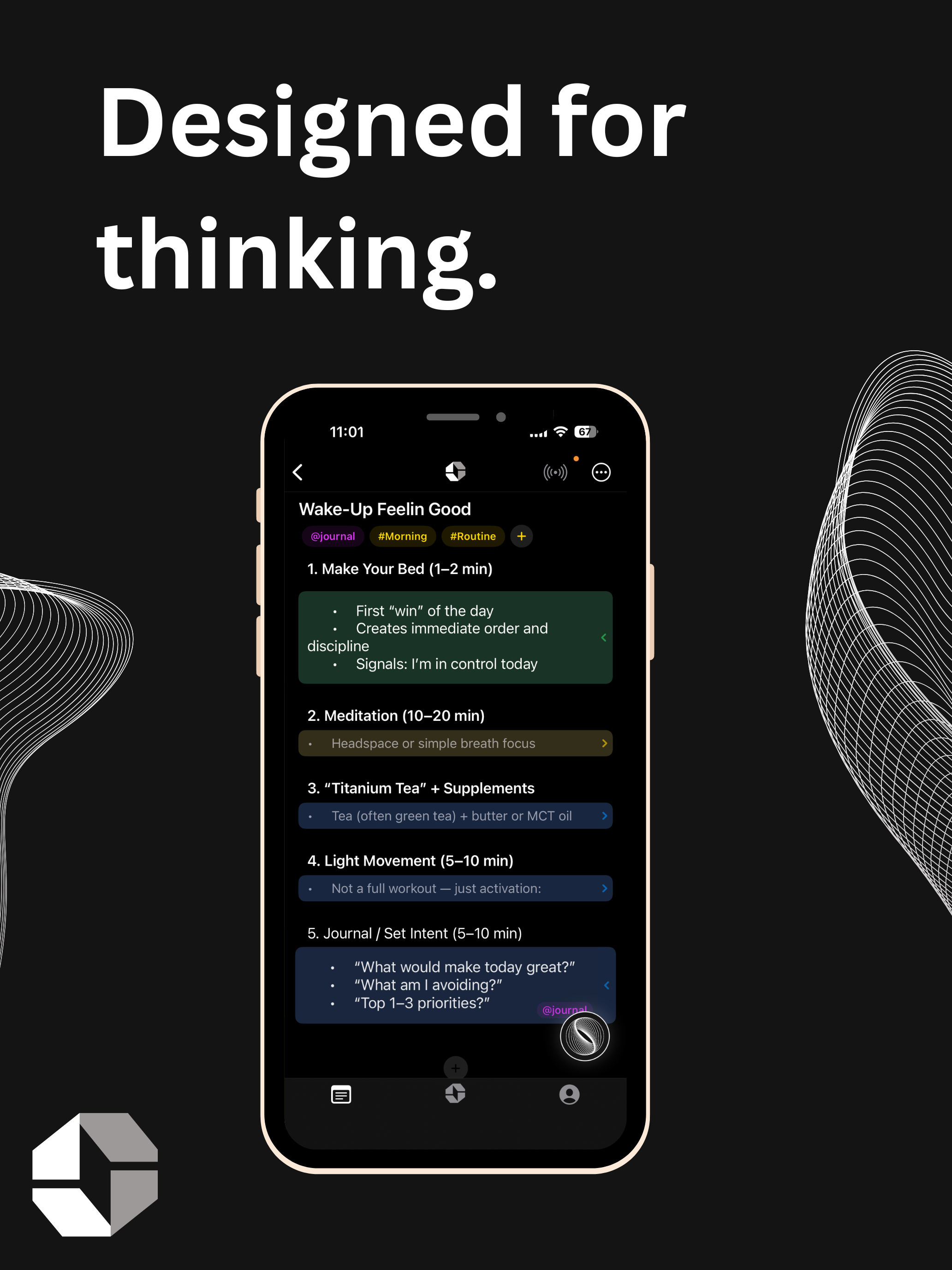 Obius — Notes that evolve