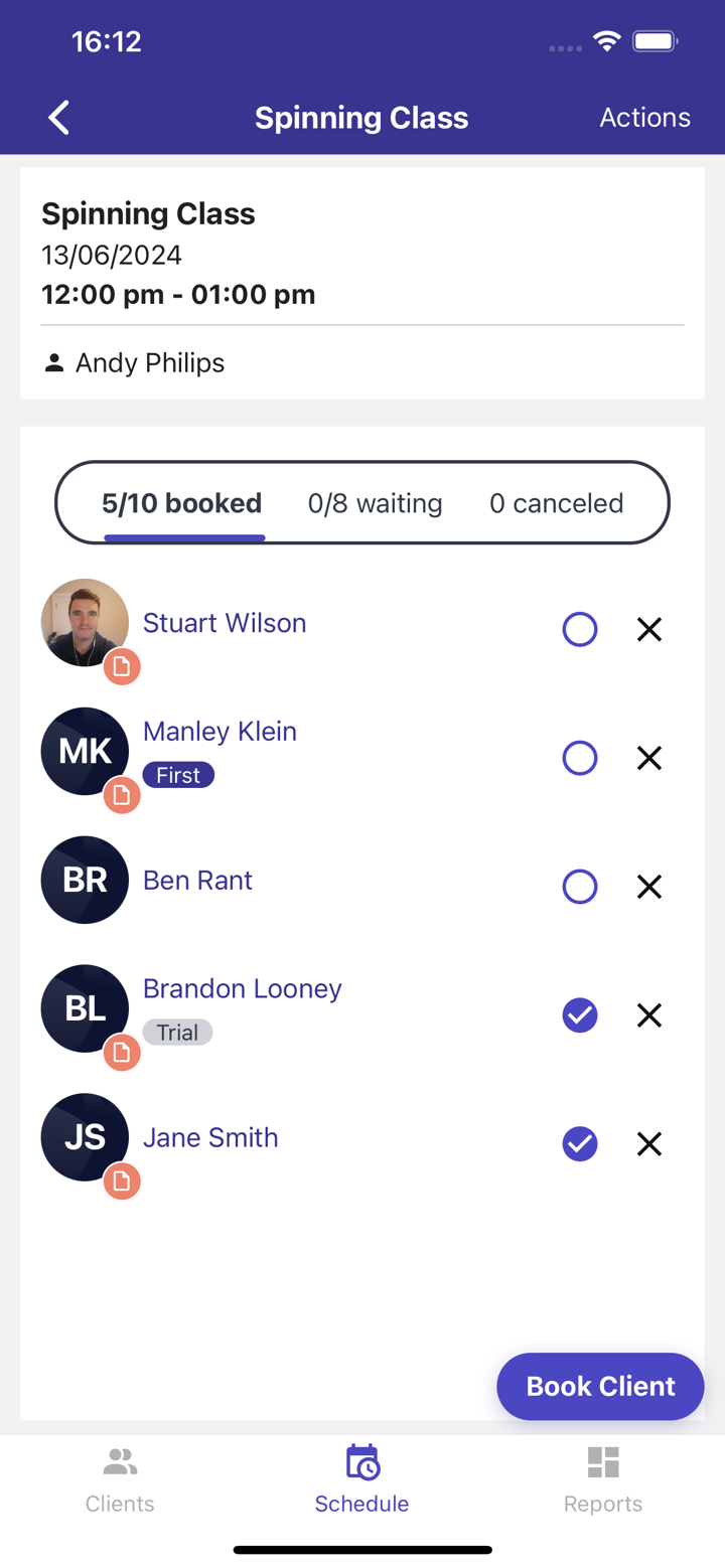 Glofox Pro - Staff App screenshot 5