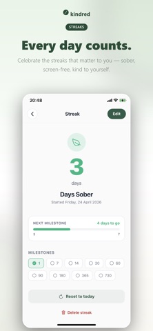 Kindred: Mental Health & Mood screenshot