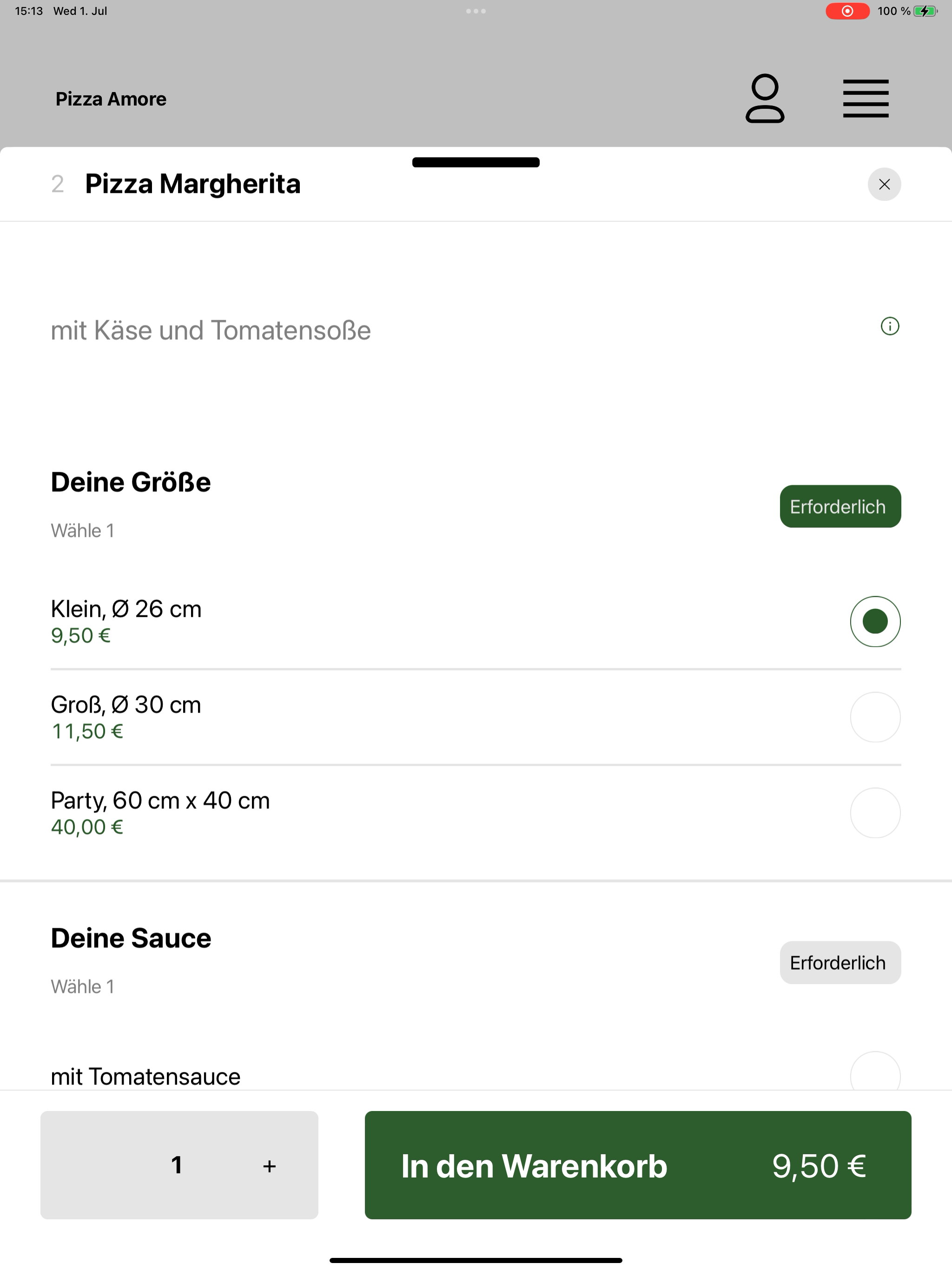Pizza Amore DE screenshot 15