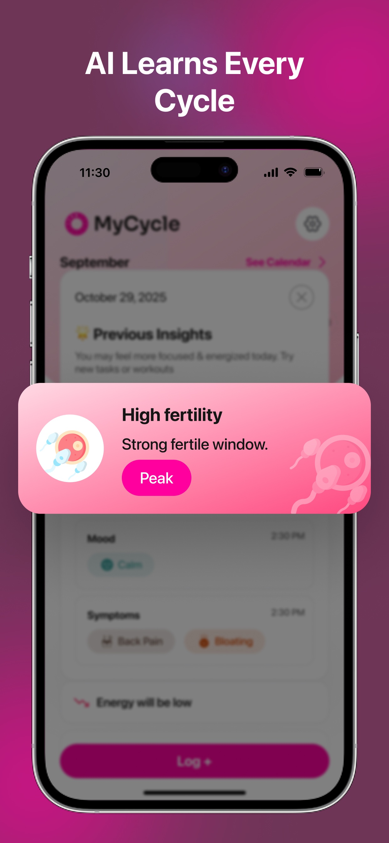 MyCycle AI: Period Tracker
