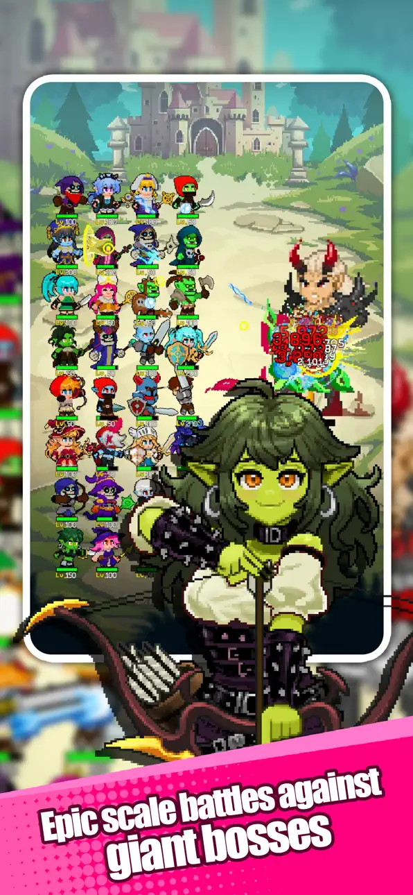 32 Heroes: Retro RPG Hack screenshot 3 - iOS game interface