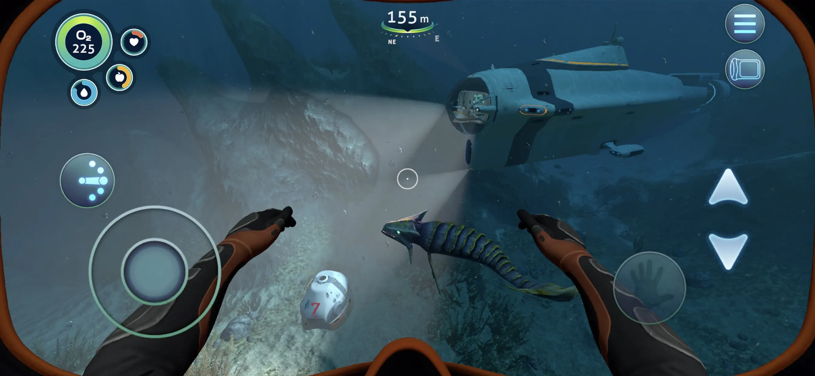#7. Subnautica (iOS) 由: Unknown Worlds