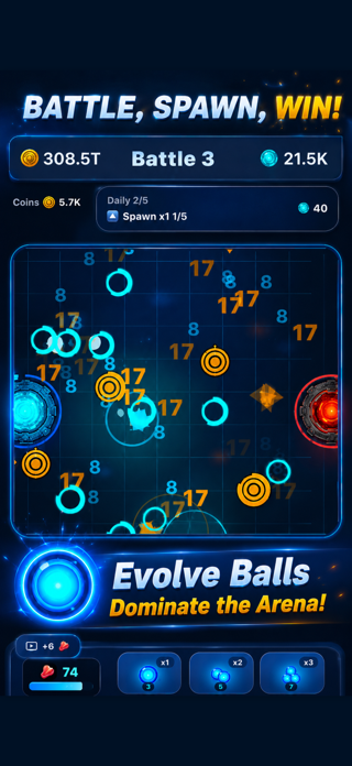 Idle Ball Defense Screenshot 2 of 5