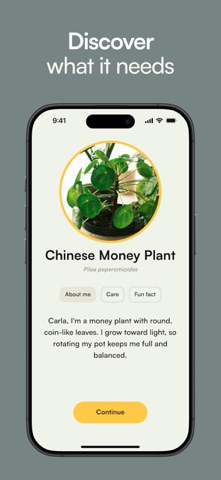 Helia: Plant Care iPhone screenshot