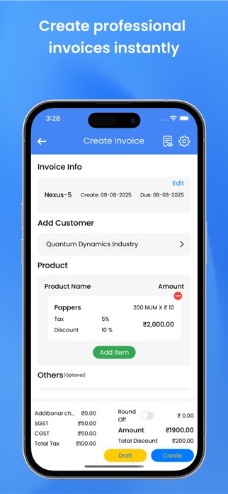 Invoice & Quotation Maker Screenshot 4 of 9