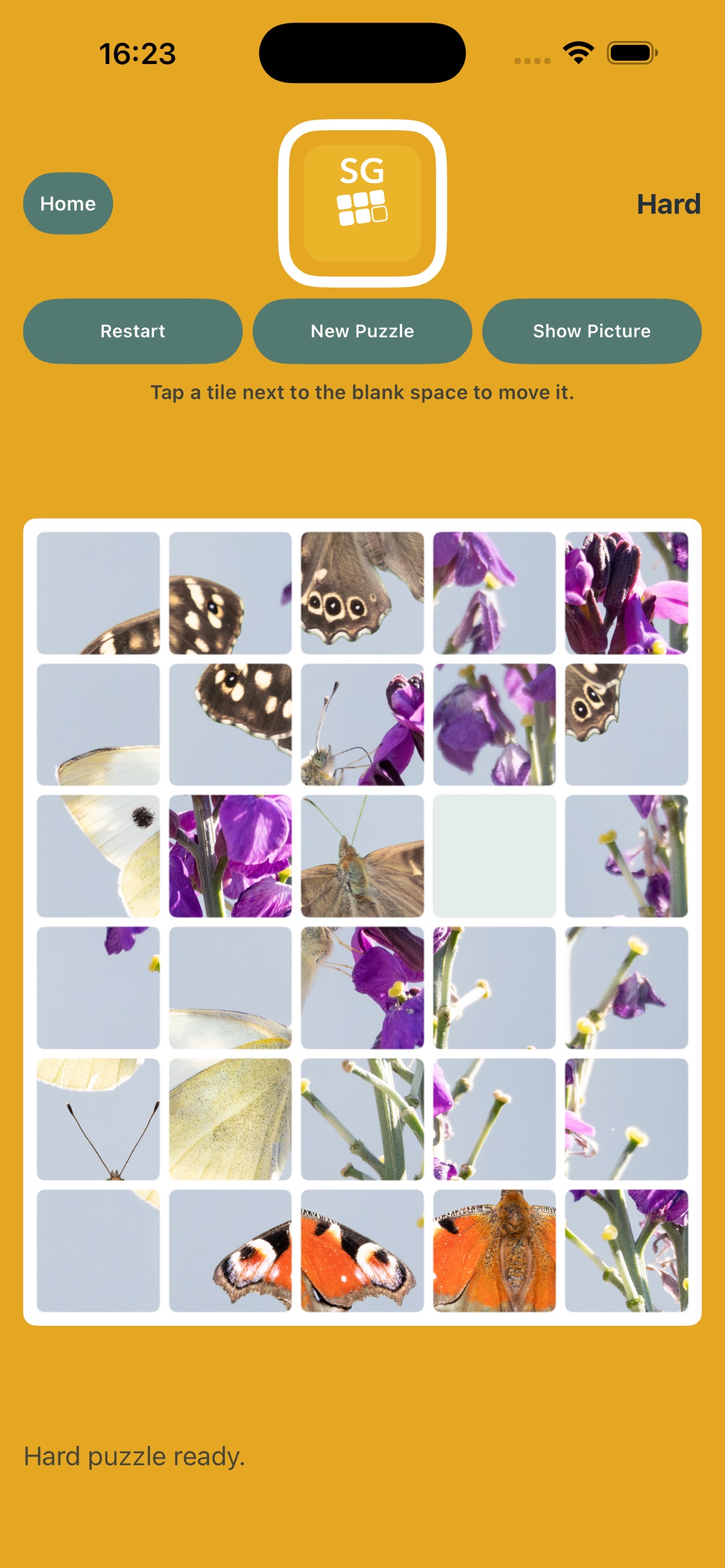 Screenshot 8 of Sliding Puzzle: Insect Photos