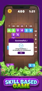 Number Block Puzzle: Win Cash screenshot #4 for iPhone