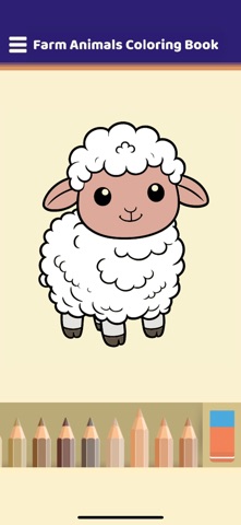 Farm Animals Coloring Book screenshot