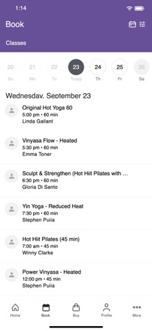 BeHot Yoga Toronto Screenshot 2 of 3
