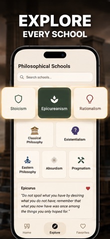 Philos: Philosophy & Stoicism Screenshot 2 of 5