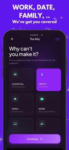 Excuse AI: Social Assistant screenshot