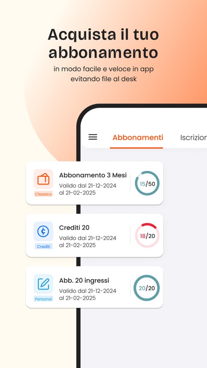 APP Palestre screenshot-3