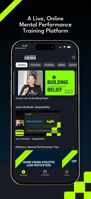 ACG Sports MindLab screenshot 2