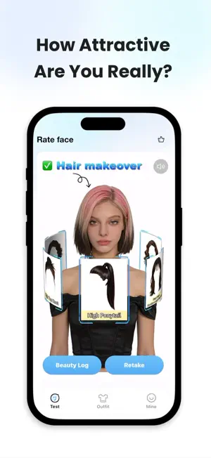 Rate Face - Beauty & LooksTest screenshot 1