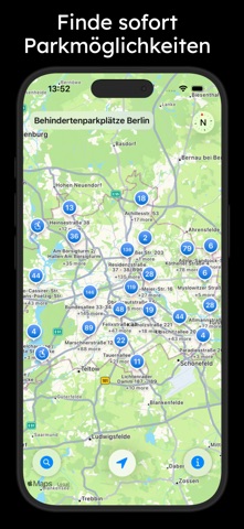 Behindertenparkplatz Berlin screenshot