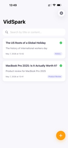 VidSpark screenshot