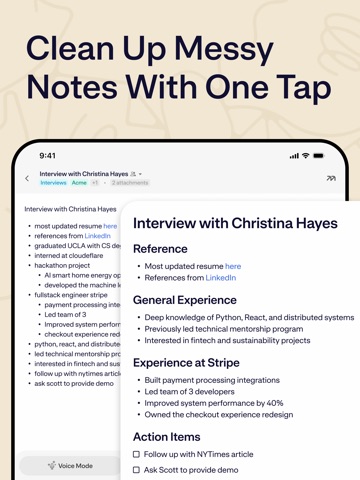 Mem – Your AI Thought Partner iPad screenshot