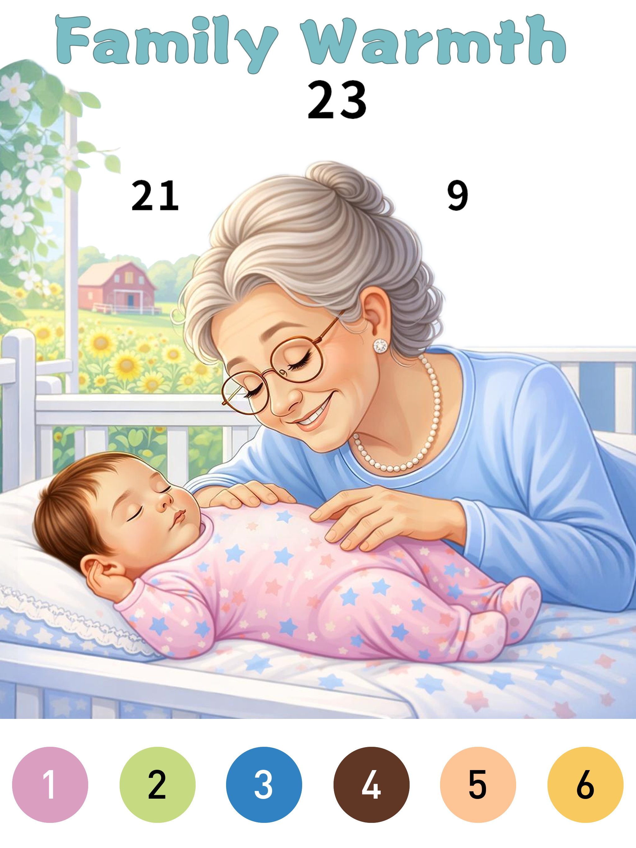 Cradle Color By Number