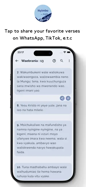 Nyimbo za Injili + Biblia screenshot 4