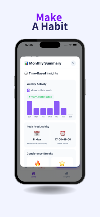 Brain Dump Tracker Screenshot 1 of 7