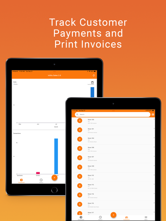 inSitu Sales 2.0: DSD & Orders iPad screenshot 6 - Productivity app