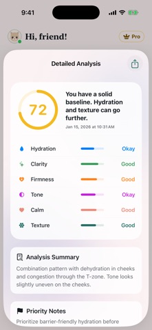 Skin Care AI App Screenshot 5 of 6