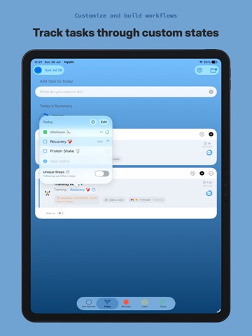 Nyblit 2: To-Do List & Planner iPad screenshot