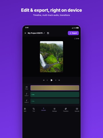 AI Content Lab iPad screenshot