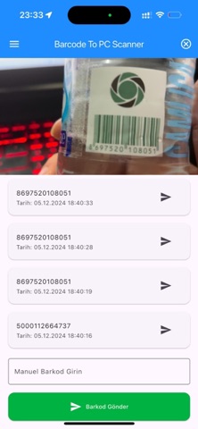 Barcode To Pc Scanner screenshot
