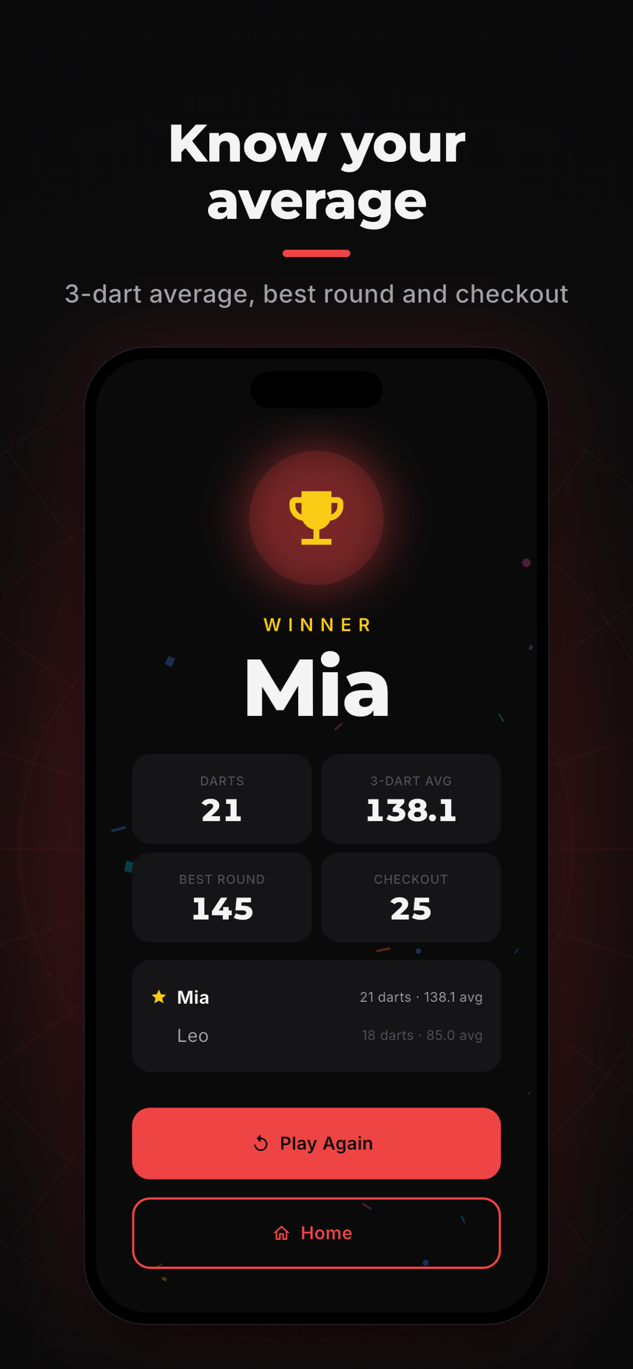 Bullzy: Darts Scorer & Stats