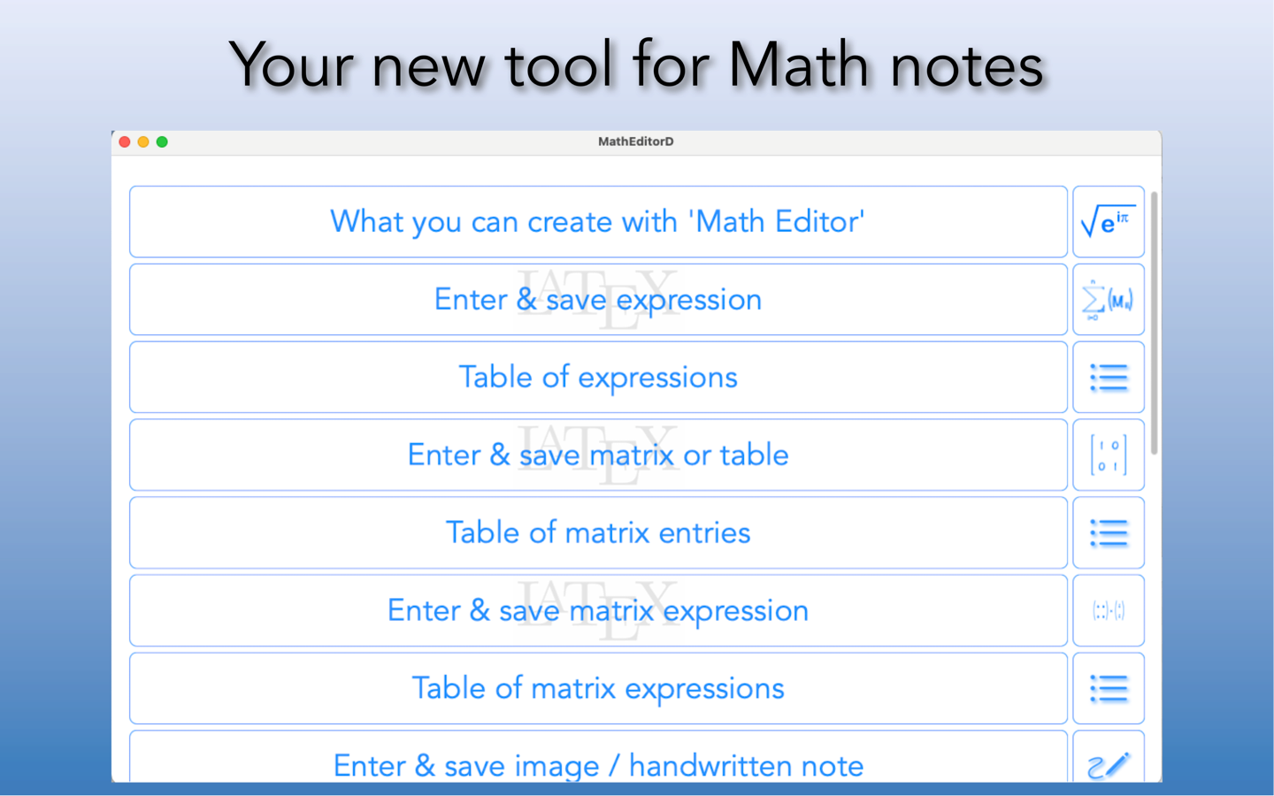 Math Editor