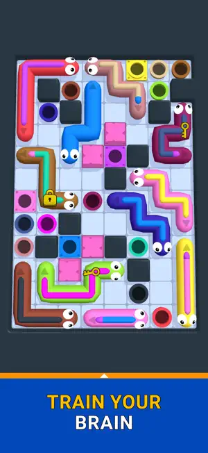 Worm Hole: Color Puzzle screenshot 4