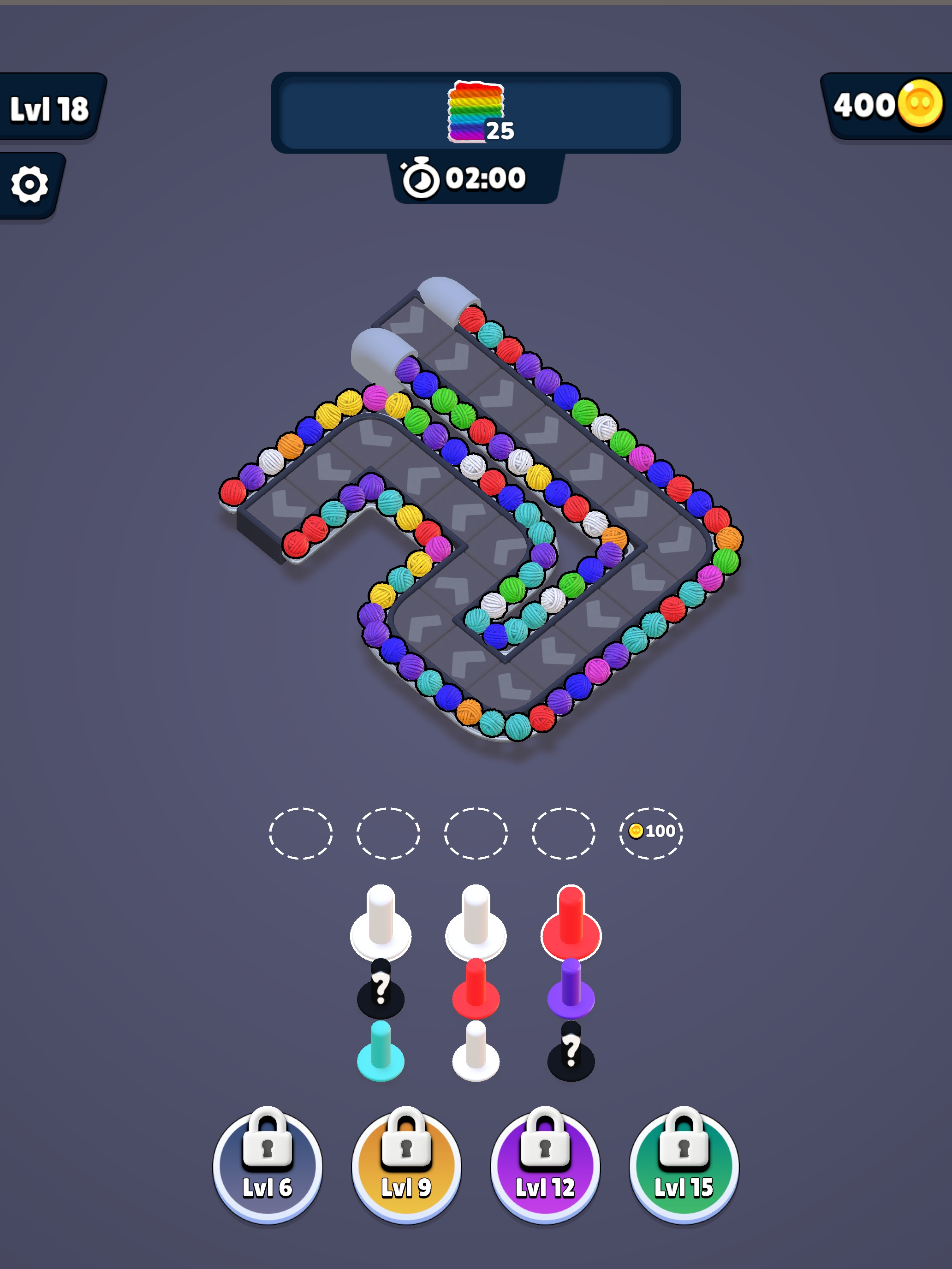 Wool Balls Puzzle screenshot 11