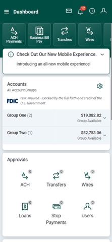 Tompkins Treasury Management Screenshot 1 of 3