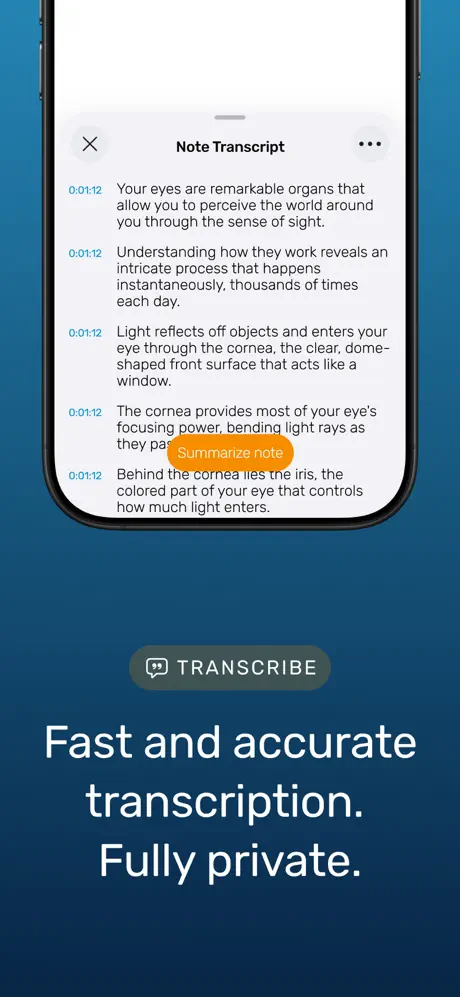 Noted: Record & AI Transcribe screenshot 3