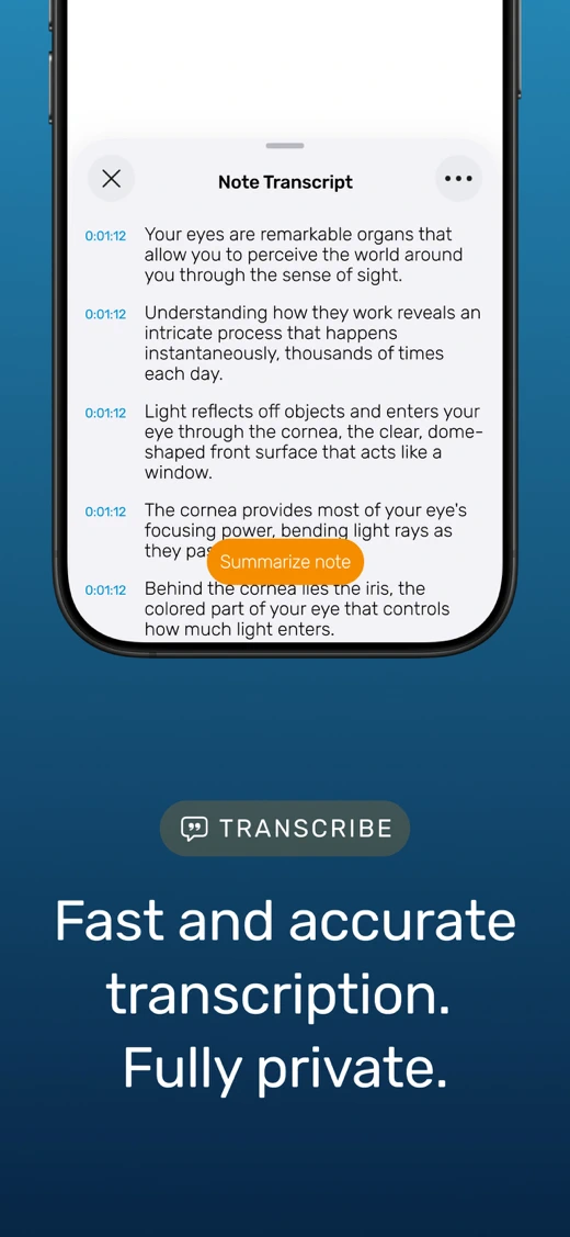 Noted: Record & AI Transcribe screenshot 3