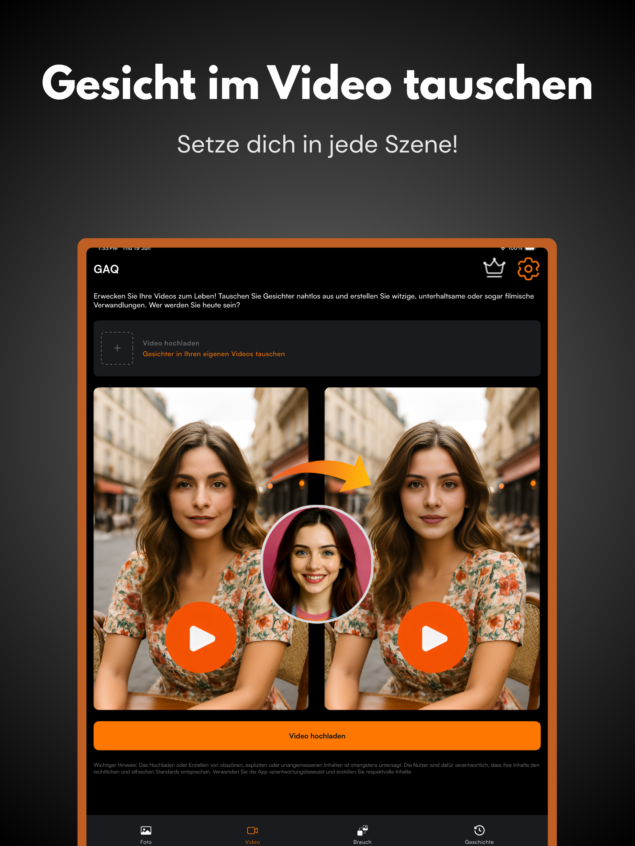 Face Swap AI Photo Video - GAQ screenshot 7