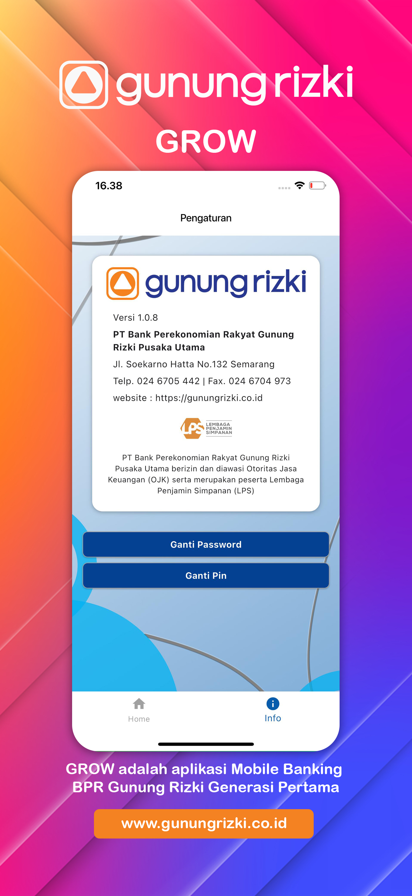 GROW BPR Gunung Rizki