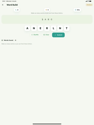 Wordory: Word Puzzle Pack iPad screenshot