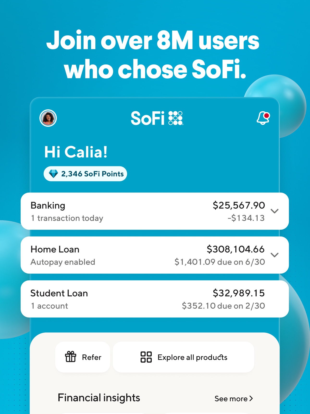 SoFi - Banking & Investing screenshot 2