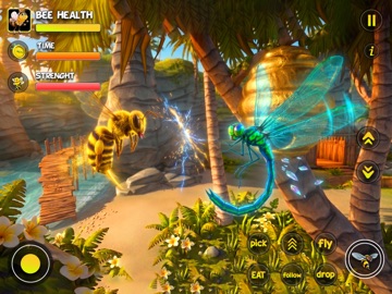 Honey Bee: Flying Bug Games iPad screenshot