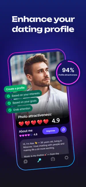 Flirt-o-matic: AI Dating Chat screenshot 1
