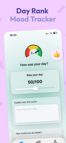DayRank – Daily Mood Tracker screenshot