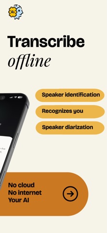 Chatham: Zero Cloud Meeting AI iPhone screenshot