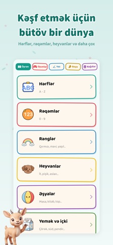 Ceyran - Azərbaycanca öyrən iPhone screenshot
