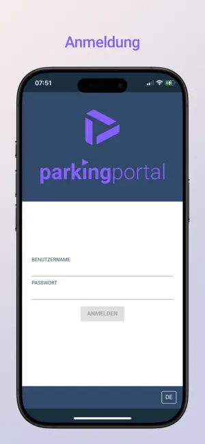 Parkingportal screenshot 1