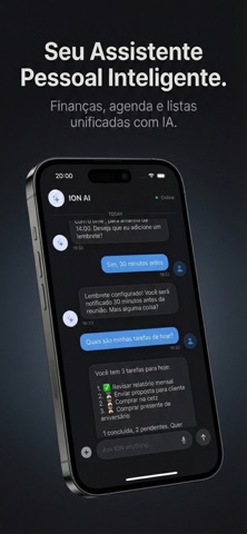 iON - Daily AI assistant iPhone screenshot