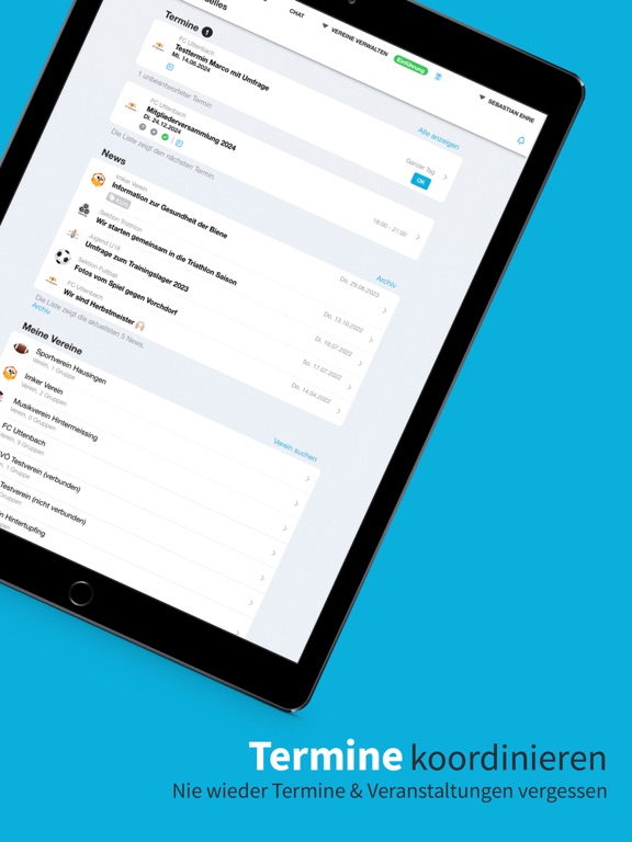 Screenshot #5 pour Vereinsplaner: App für Vereine