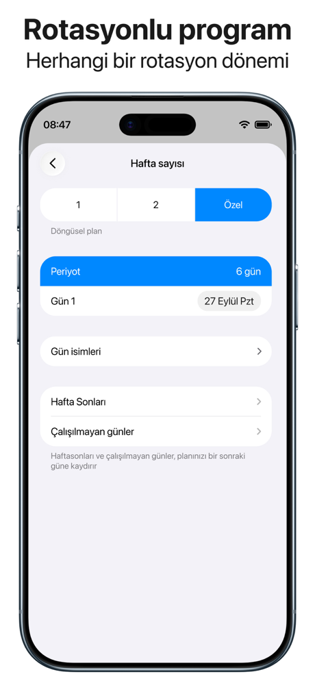Günlük Ajanda Takvim Plan screenshot 9